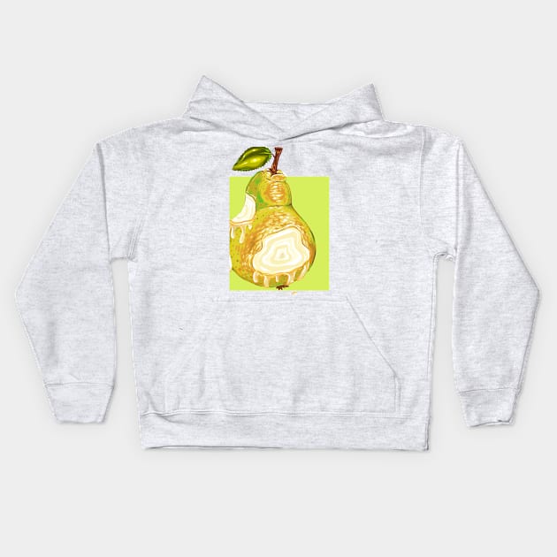 Livin' on a PEAR Kids Hoodie by Daisebug